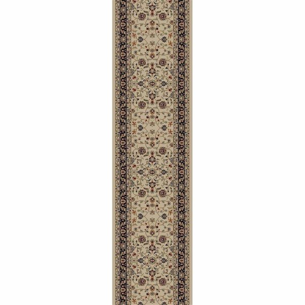 Concord Global 5 ft. 3 in. x 7 ft. 7 in. Jewel Marash - Ivory 49325